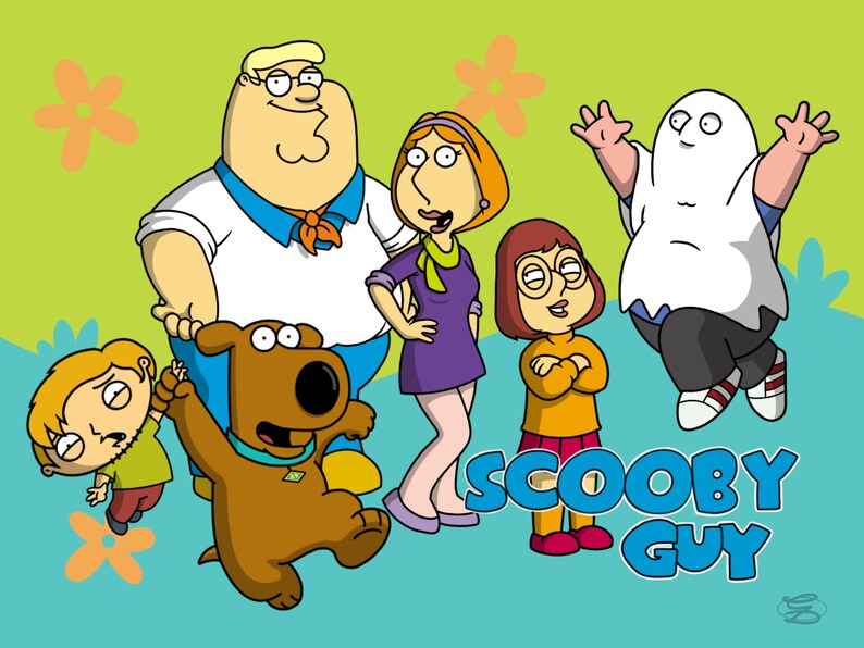Personalised Family Guy Style Cartoon Caricature Etsy