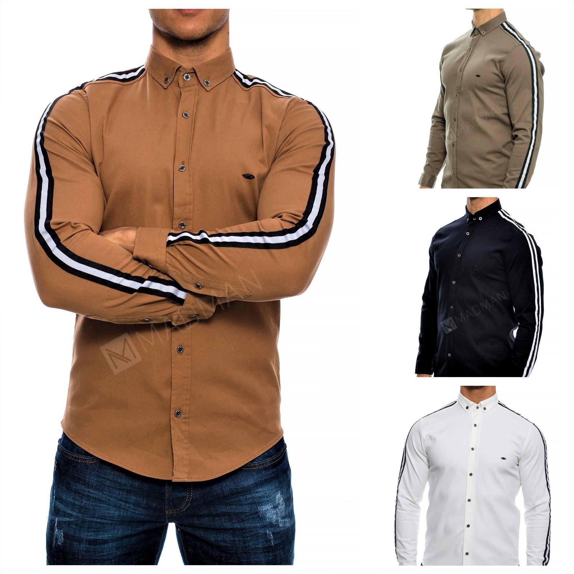 Madman Mens Sweater Pullover Camouflage Slim Fit Knitted Sweater Long Sleeve Knitted Street Wear Madman Mens Sweater Pullover Camouflage Slim Fit Knitted Sweater Long Sleeve Knitted Street Wear