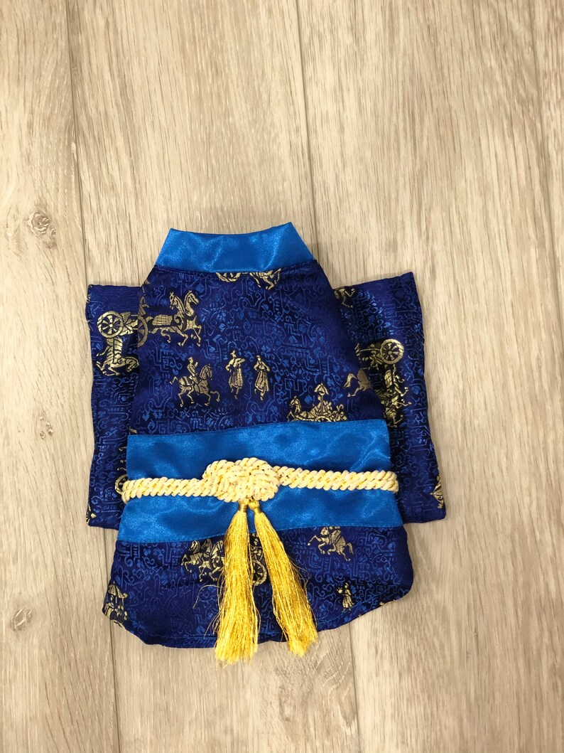 Zeitaku Japanese Dog Kimono Dog Costume blue Etsy Canada