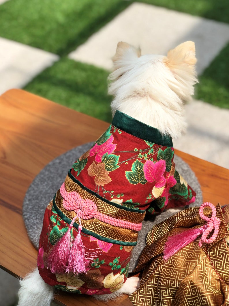 Limited Hana Japanese Dog Kimono Dog Costume Pet Costumes Pet Supplies