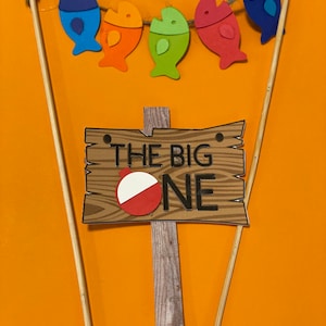 Cake topper / The Big One / treats toppers / cupcakes toppers
