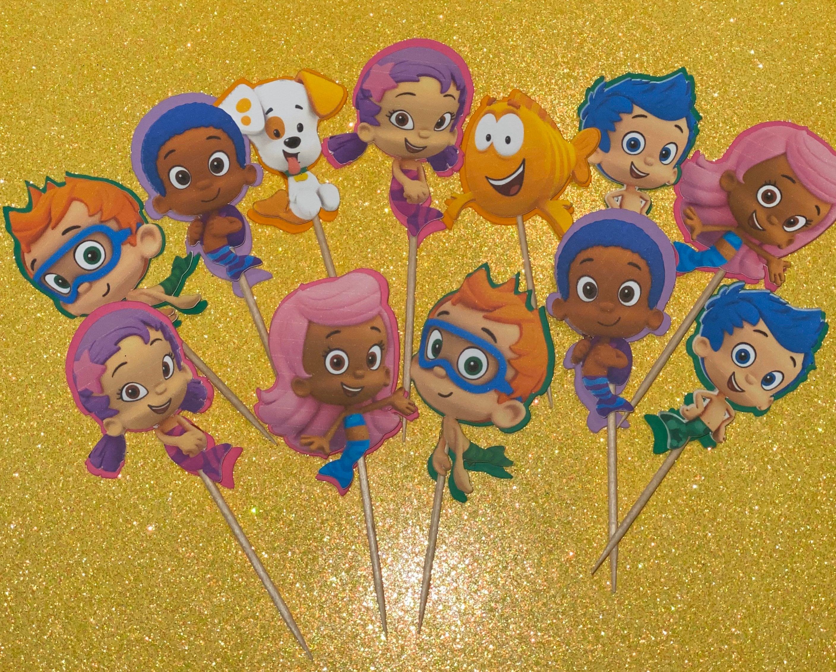 Cake Topper/ Bubble Guppies / Bubble Guppies Party Supplies / Etsy Canada