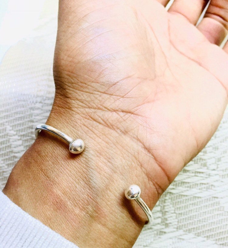 Tuareg Bangle Bracelet in 925 Silver - Etsy