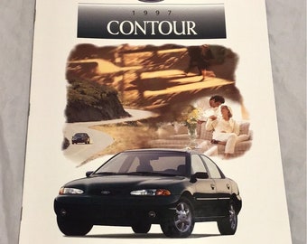 1997 Ford Contour dealer sales brochure