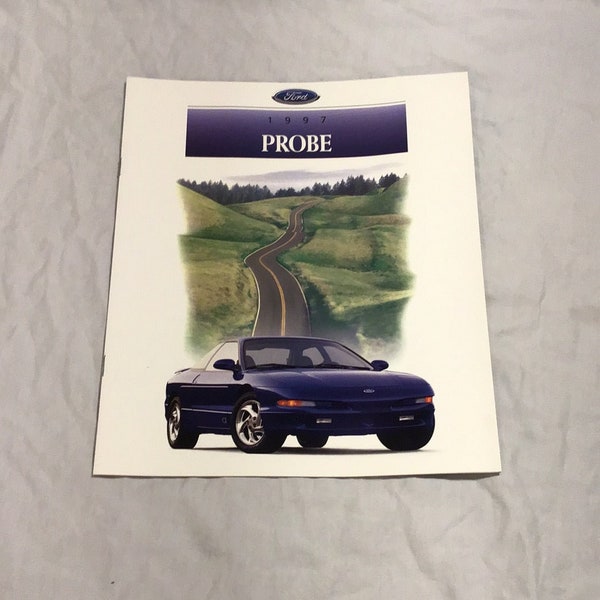 1997 Ford Probe dealer sales brochure