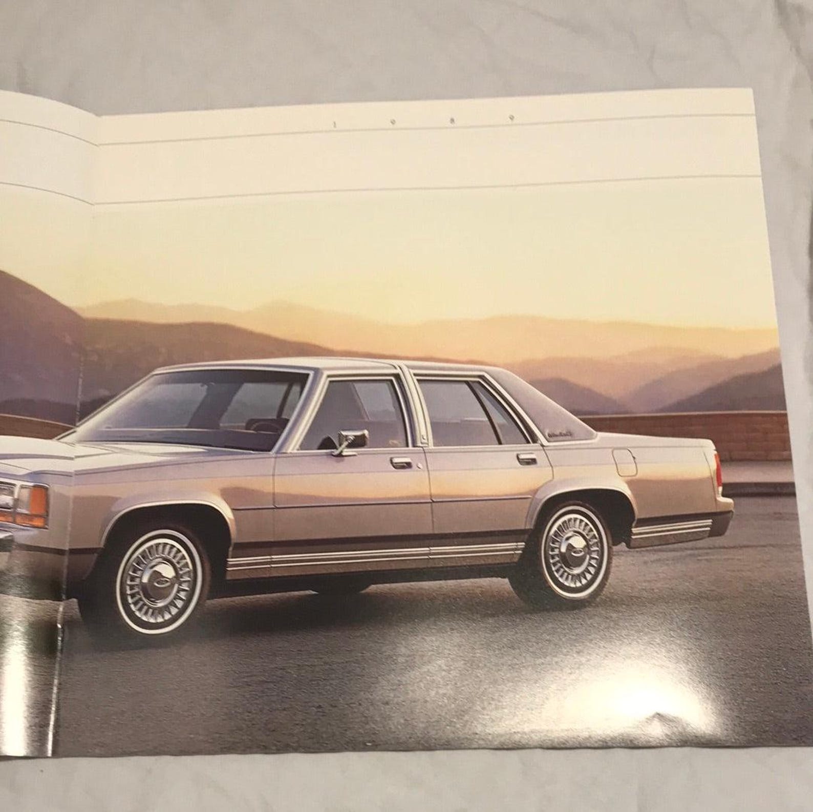 1989 Ford Crown Victoria Sales Brochure Etsy