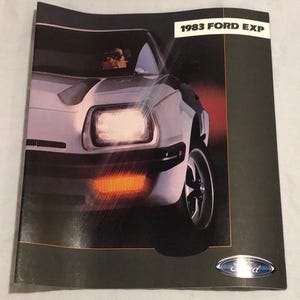 1983 Ford Exp dealer sales brochure
