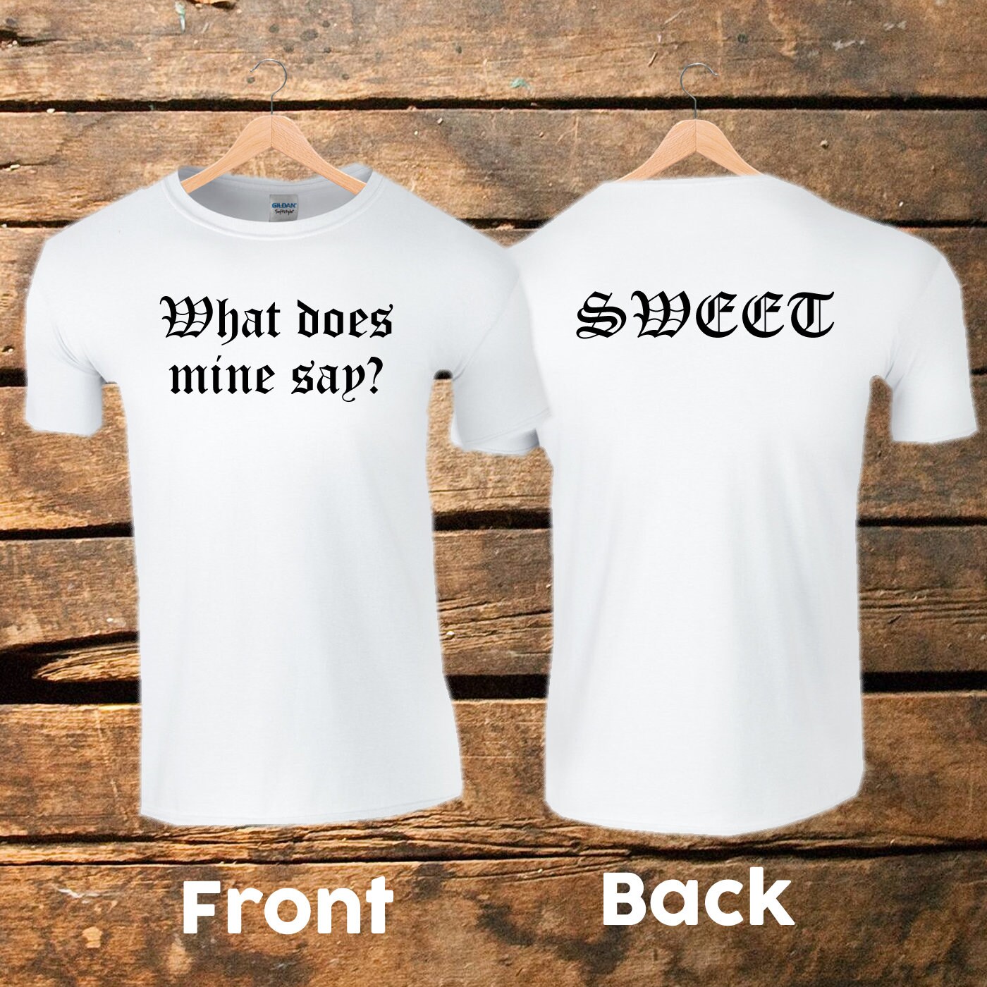 Image of Whats Mine Say? Sweet Mens Tee | Father T-Shirt Dude Where's My Car Dad Husband Gift Funny Shirt