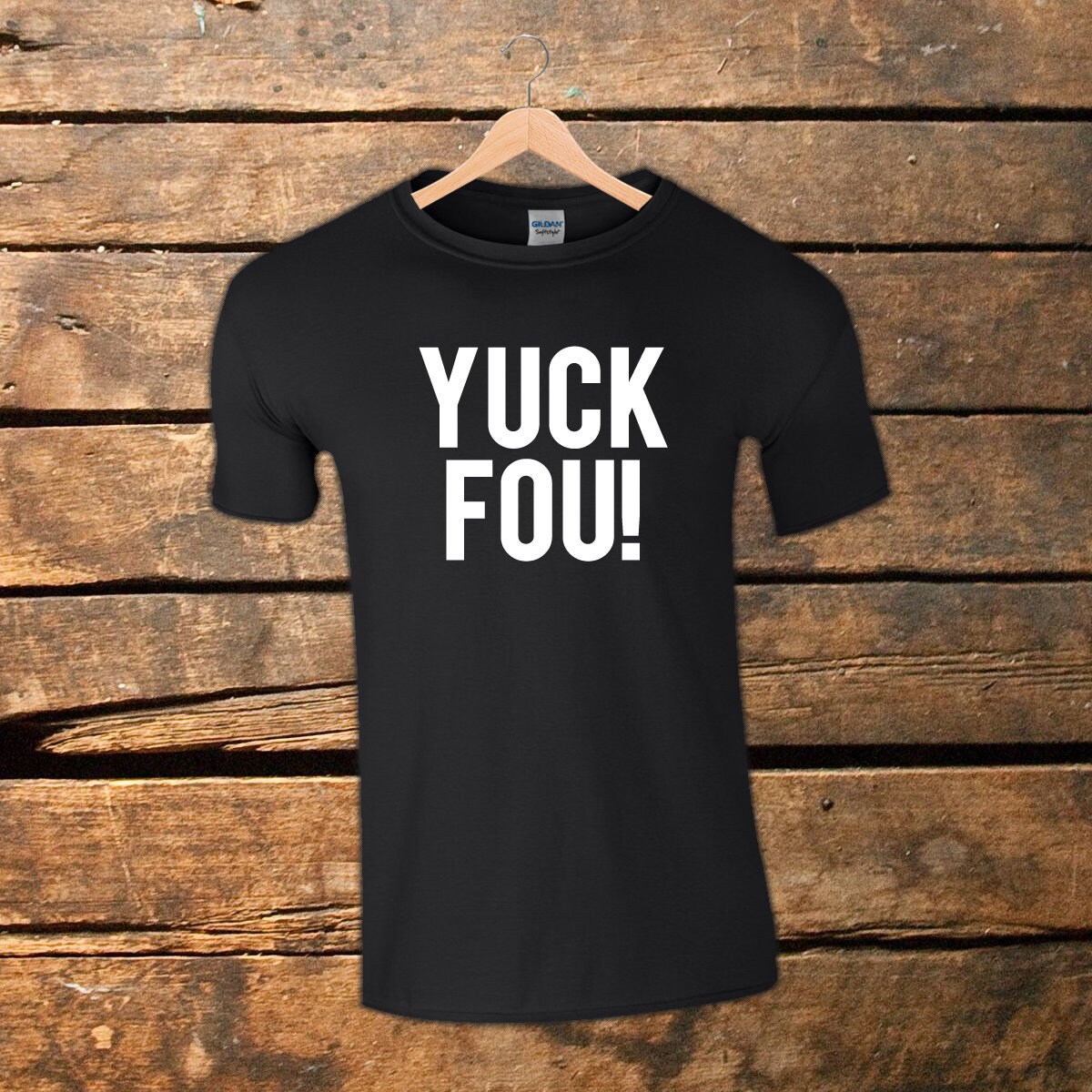 Image of Yuck Fou Tshirt Fathers Day Mens Tee | Father T-Shirt Dad Husband Gift Funny Shirt