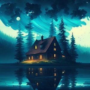 Night Sky Overlay: Starry Galaxy PNG Pictures (Digital Art)