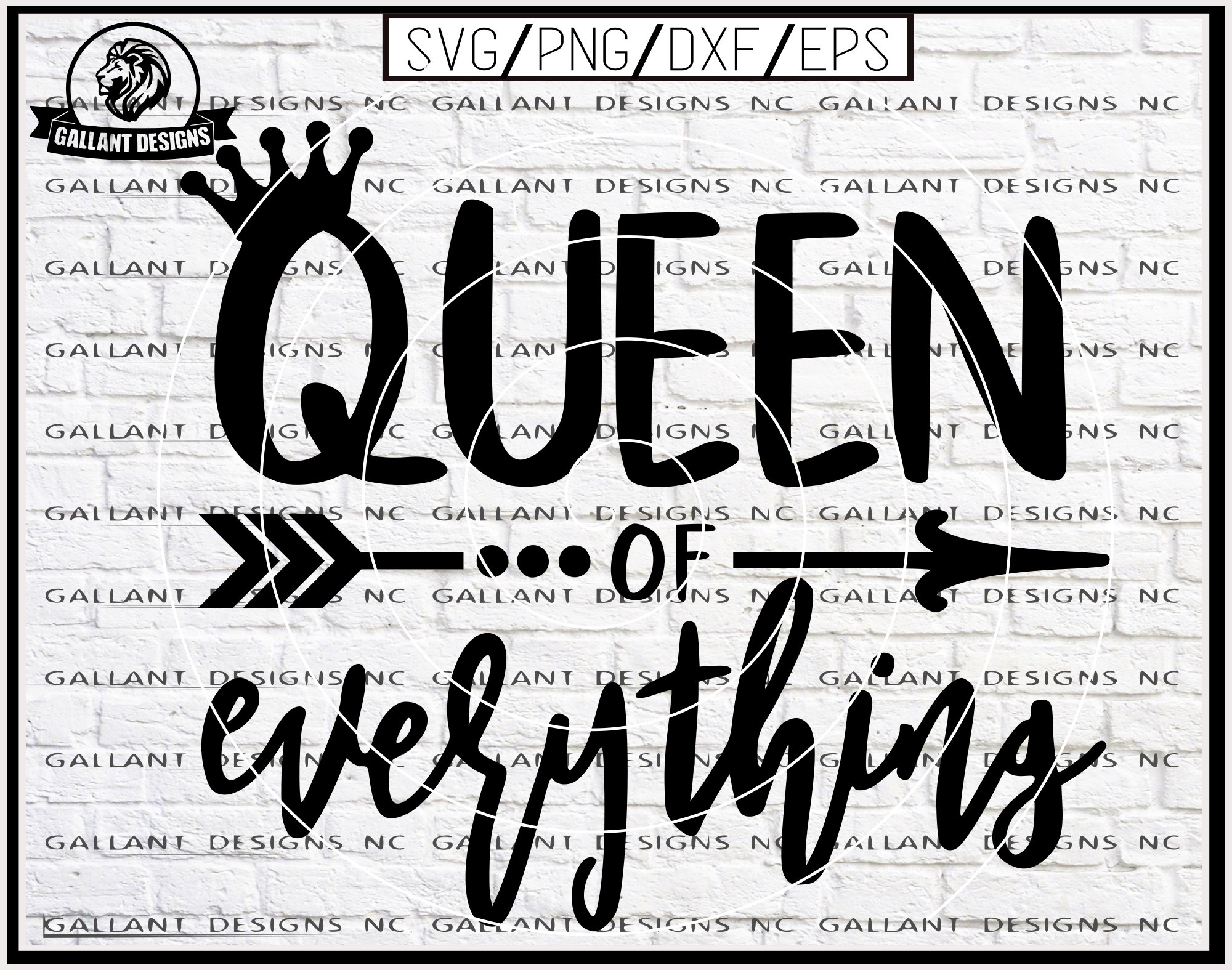 Download Svg Queen Of Everything Png Dxf Eps Instant Download Etsy