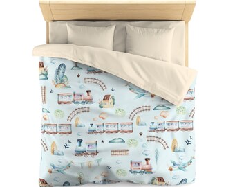 Airplane Duvet Cover Etsy