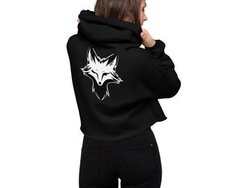 Venture Fox Off-Road Multi Color Crop Hoodie