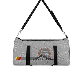 Toyota Topographic Grays TEQ Overlanding Duffel Gym Bag