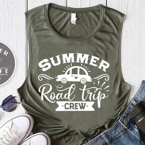 Summer road trip crew SVG cut file  - commercial use svg dxf png eps