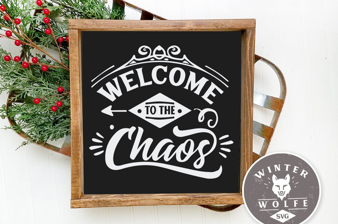 Welcome to the Chaos SVG cut file  - commercial use svg dxf png eps