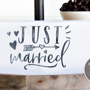 Just married SVG cut file  - commercial use svg dxf png eps