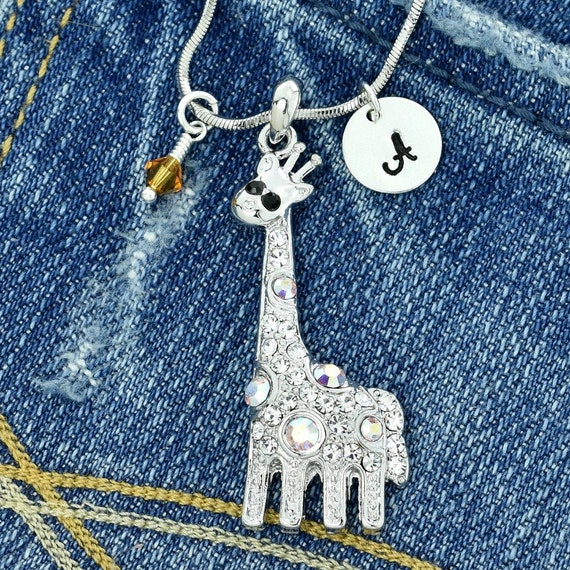 Swarovski giraffe necklace best sale