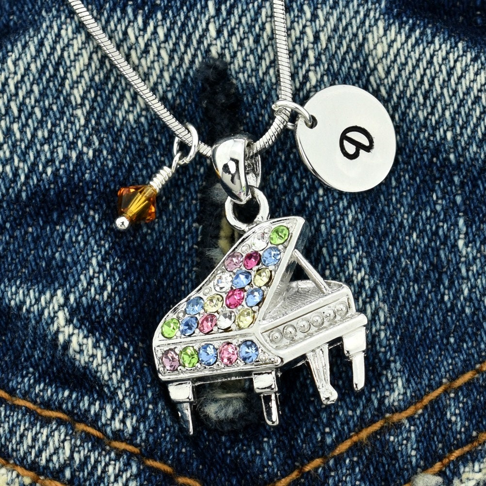 Swarovski Crystal Piano - Etsy