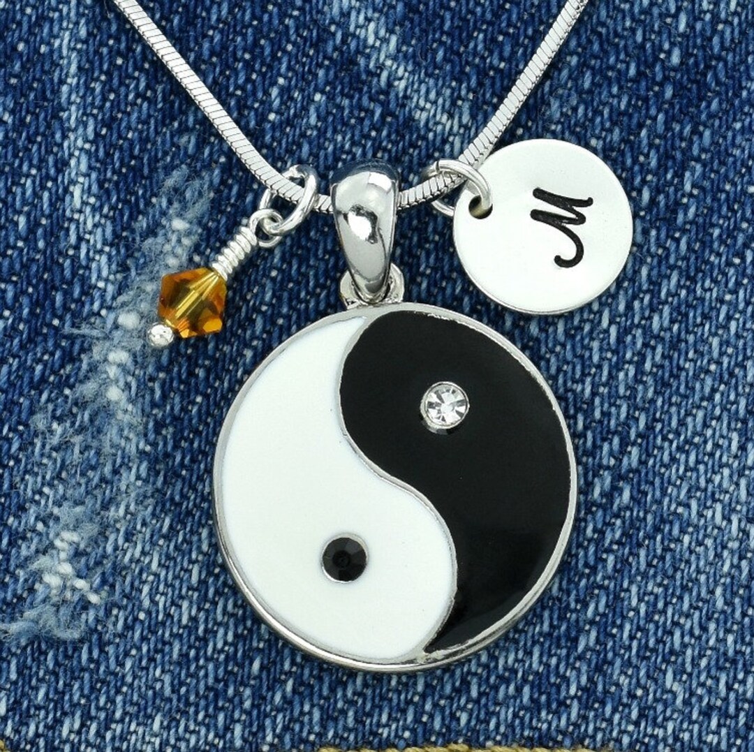 Yin Yang Kette Swarovski 1