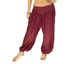 Pantalon de sarouel Boho Blue Hippie Yoga