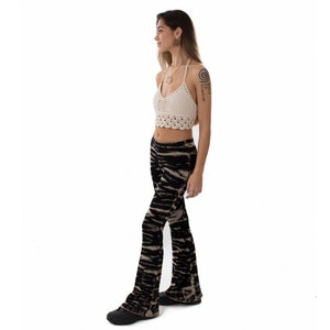 Mesh Flare Pants Etsy Ireland