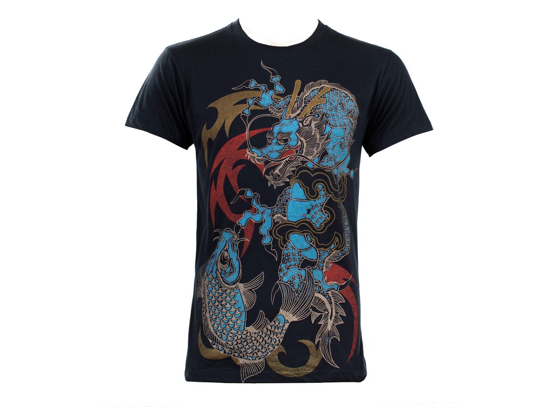 Metallic Koi Dragon Tee main image 1