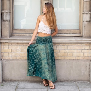Boho Bandeau Dress Skirt Mandala Paisley Halterneck Hippie Dress