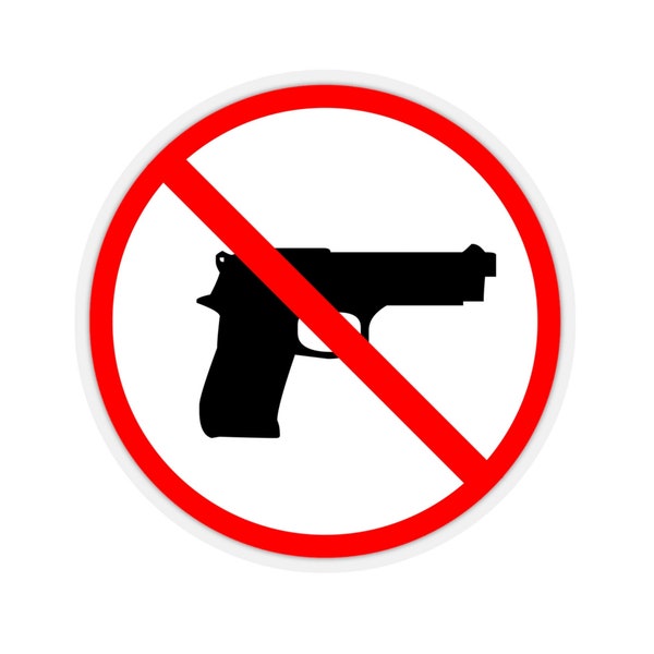 Gun Control Sticker Business Stickers - Etsy