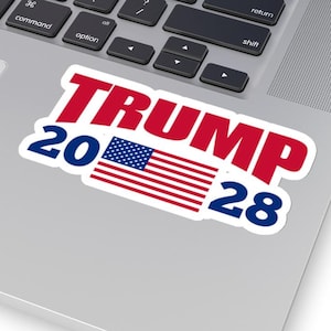 Trump 2028 Sticker, President Trump, Donald Trump, Trump 3.0, Trump Republican Conservative, Trump Again, Vote For Trump 2028 Election