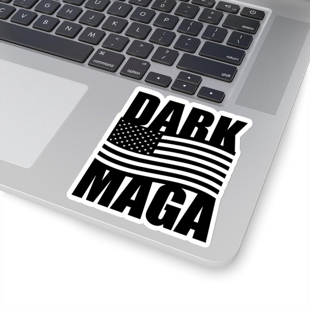 Dark MAGA Sticker, Donald Trump for President, Trump Sticker, Trump ...