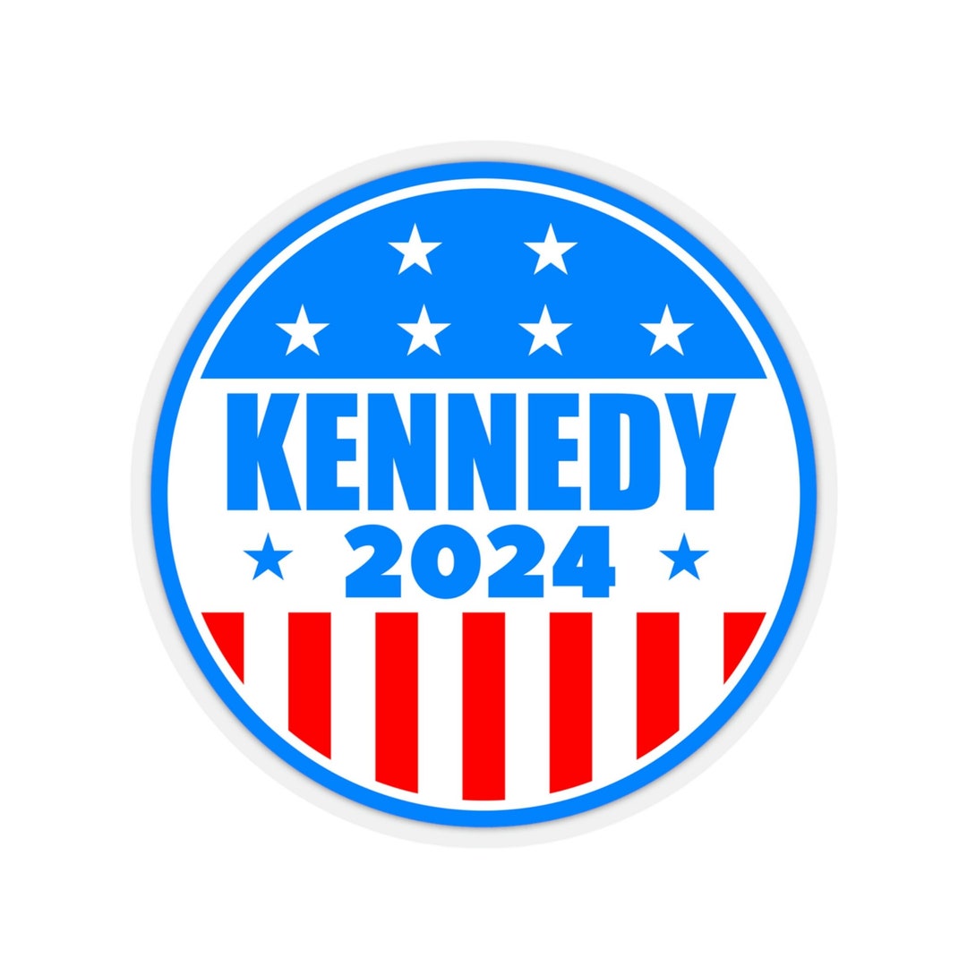 Kennedy 2024 Round Sticker for President Sticker Robert F Kennedy, Vote