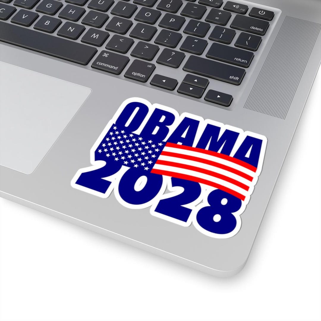 Obama 2028 Sticker: Political Bumper Sticker - Etsy