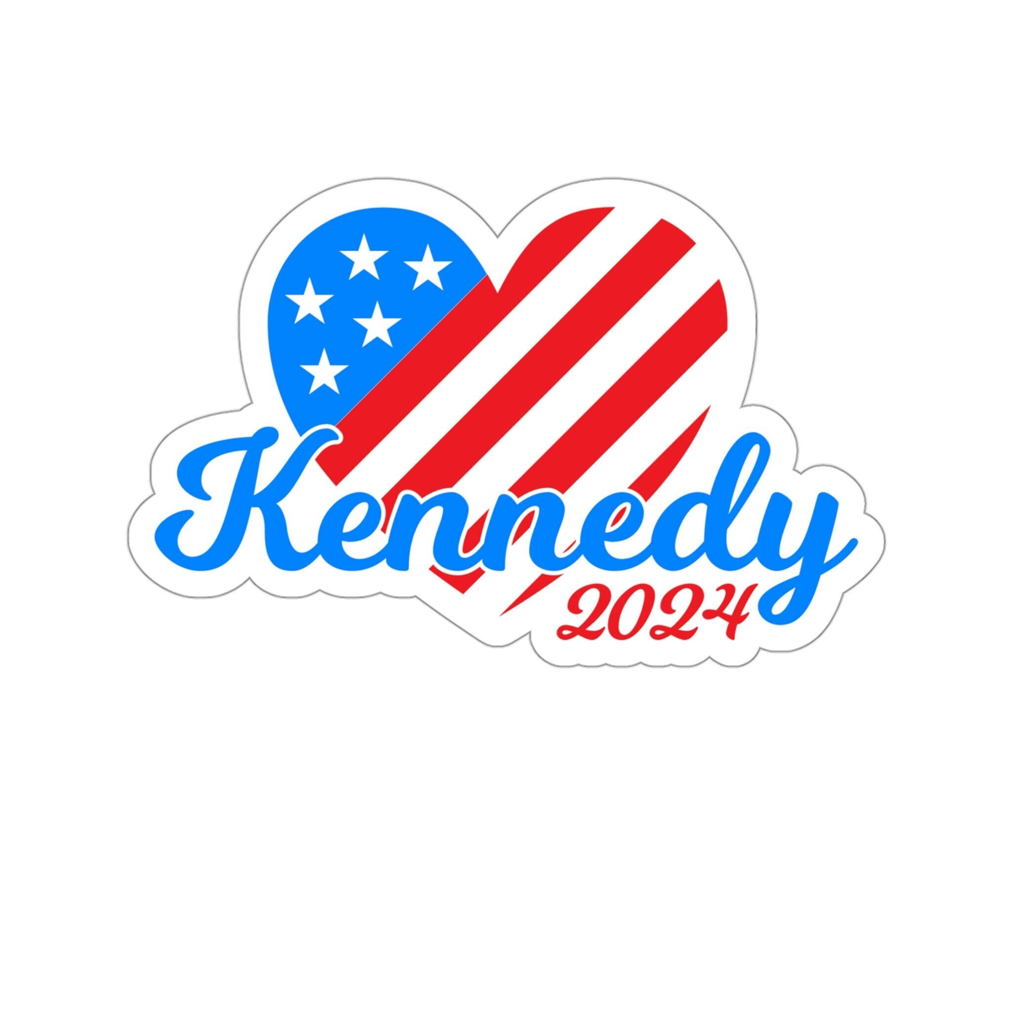 Love Kennedy 2024 for President Sticker Robert F. Kennedy, Vote for