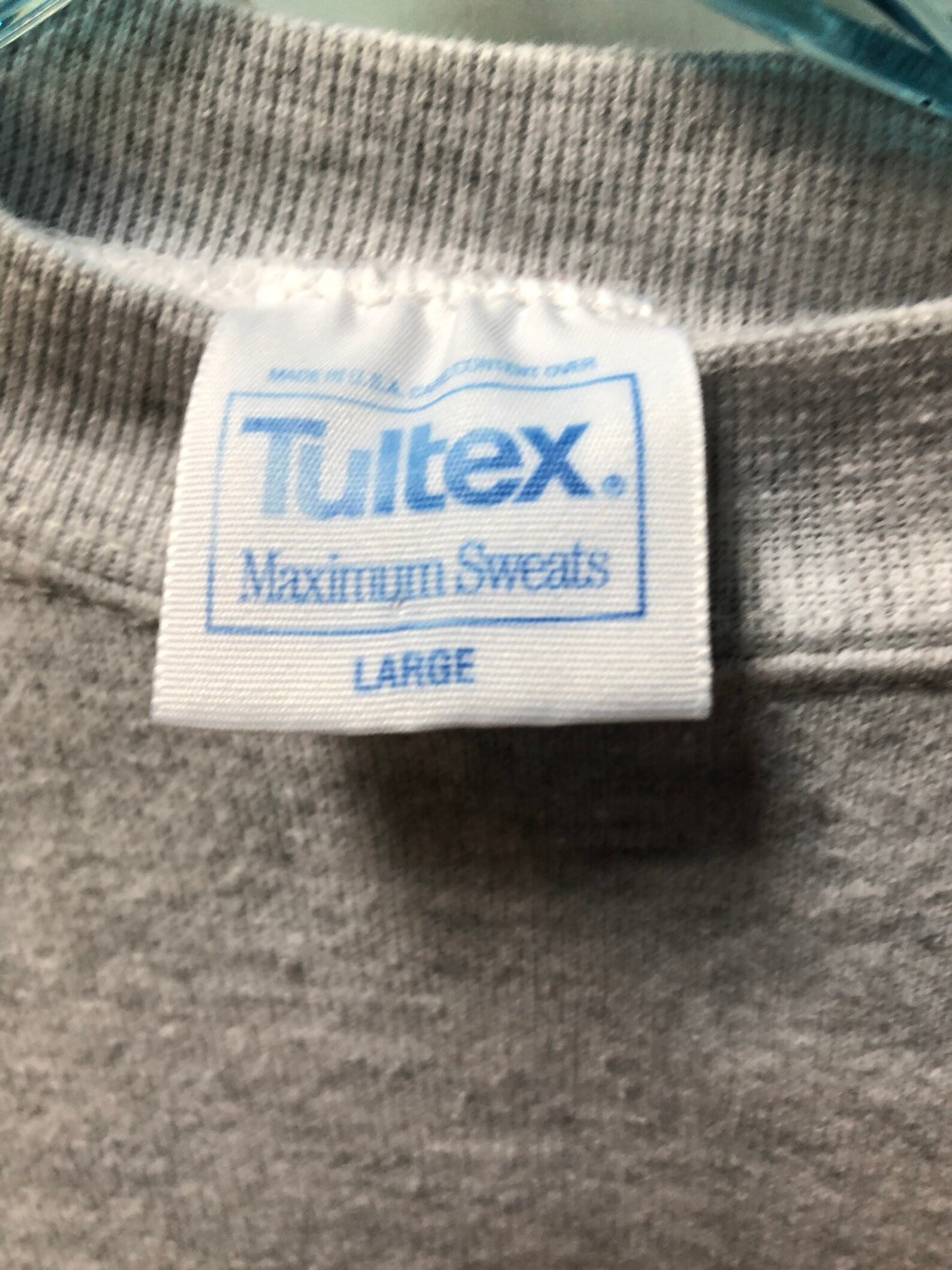 Vintage Tultex sweatshirt size largefits small World's Etsy