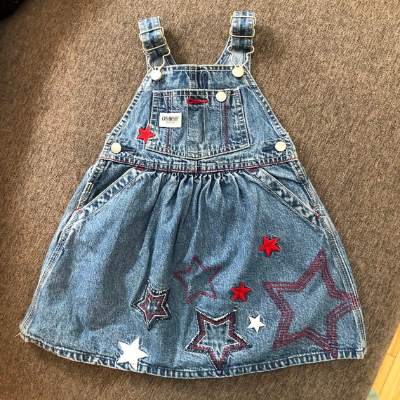 oshkosh overall dress