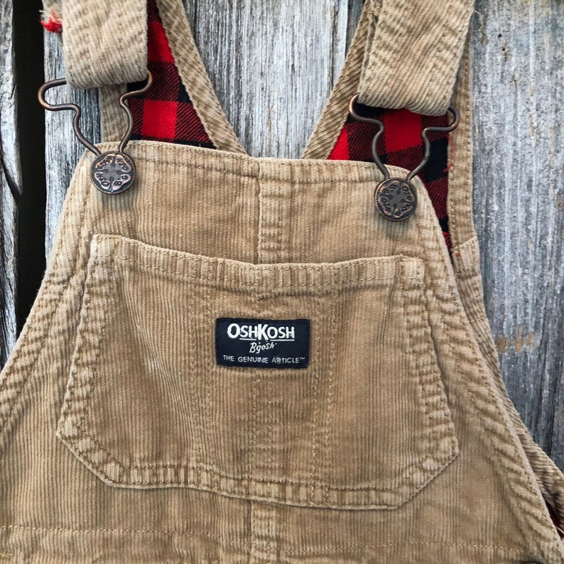 OshKosh B/'Gosh boy/'s lined overalls size 2T