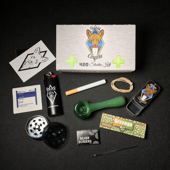 420 Smoker Kit 10 Essential Items All In One Etsy