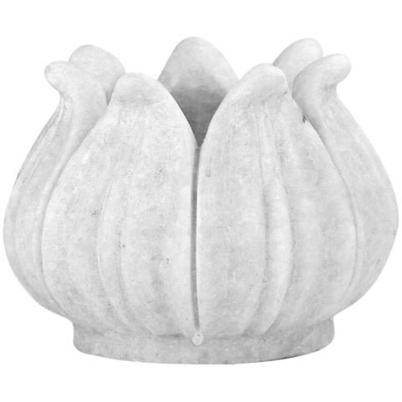 Marble Lotus Flower Planter Etsy