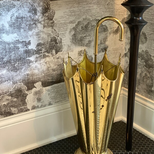 Brass Umbrella Stand Etsy