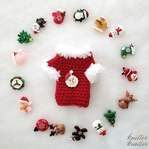 Weihnachtsgeschenk-Kartenhalter-Pullover-Verzierung | Häkelanleitung | PDF | Sofortdownload | Anfängerfreundlich | US AGB | Einfache Geschenkidee