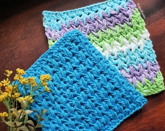 Pankh Crochet Dishcloth Pattern | Washcloth Pattern | Textured Dishcloth Pattern | PDF | Instant Download | Easy Pattern