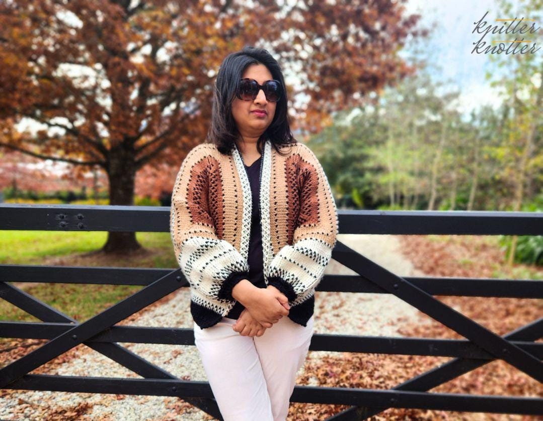 39 Hexi Cardigan Crochet Pattern: Enhance Your Skills with Unique Designs 35 Hexagon Cardigan Tunisian Crochet Modern Design Maya