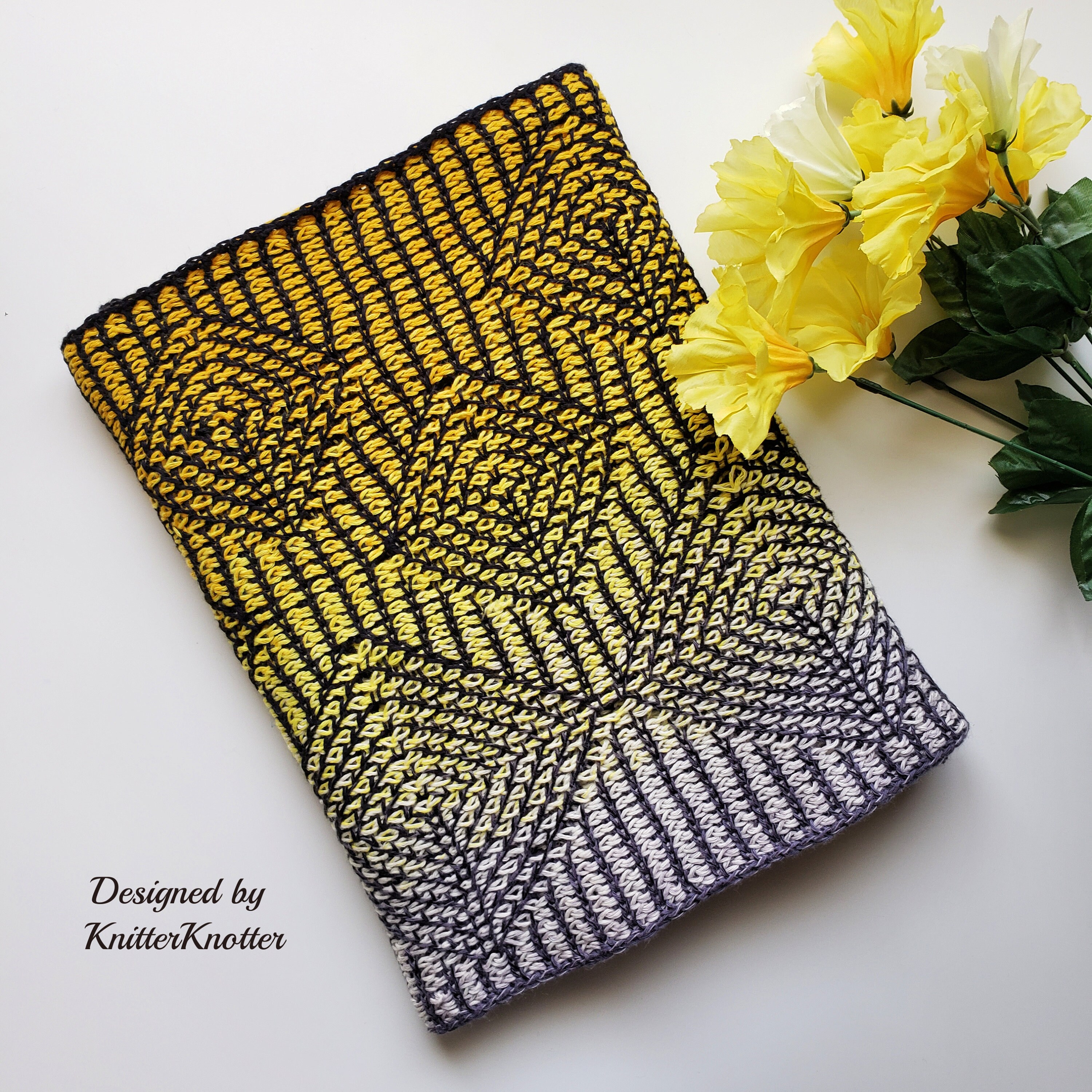 tunisian crochet infinity scarf patterns