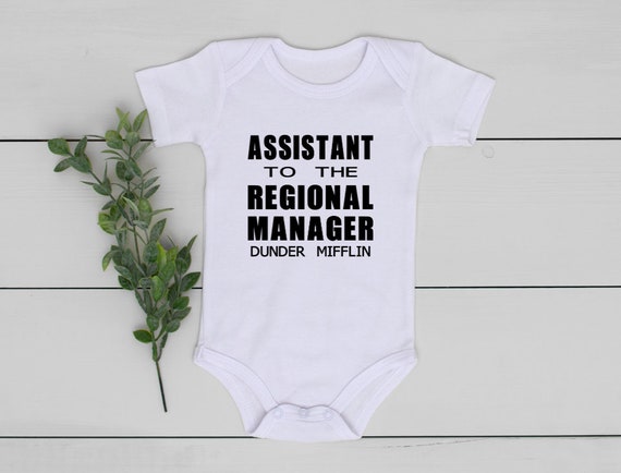 regional manager assistant to the regional manager onesie