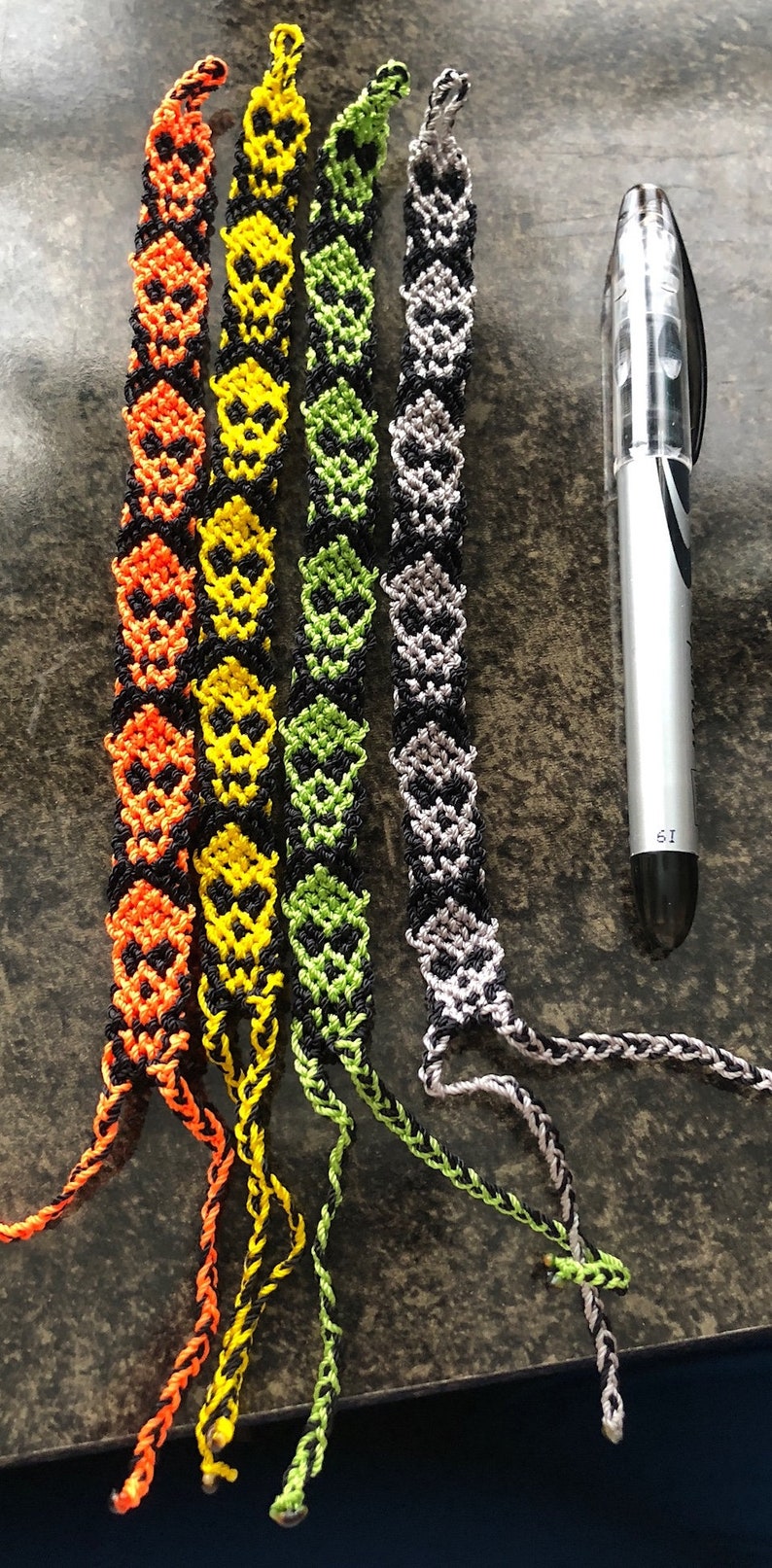 Skull Friendship Bracelet