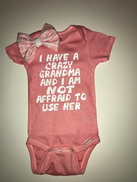 crazy grandma onesie