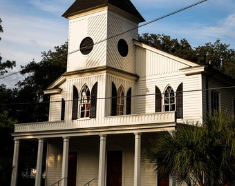 Historic Church Photographic Print Beaufort SC