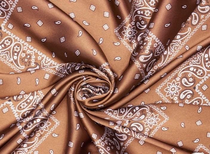 Paisley Pants Yellow & Brown main image 1