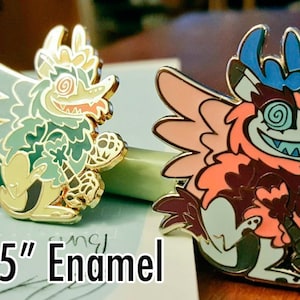 Dragon Enamel Pins